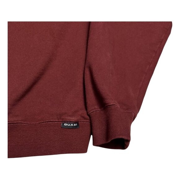 QUASI Luxury Designer Streetwear College Sweatshirt Sweater Mens Medium - Picture 5 of 5